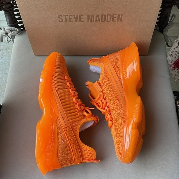 Steve Madden Maxima Orange 12 - Picture 8 of 15